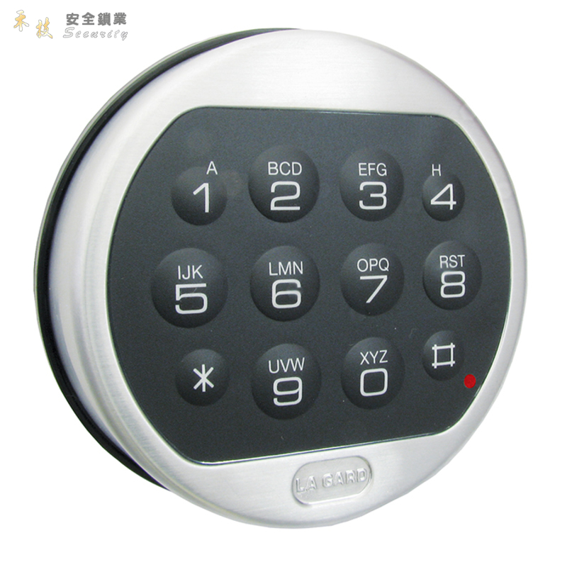 La Gard Basic 保險箱電子密碼鎖<br>
型  號：3715